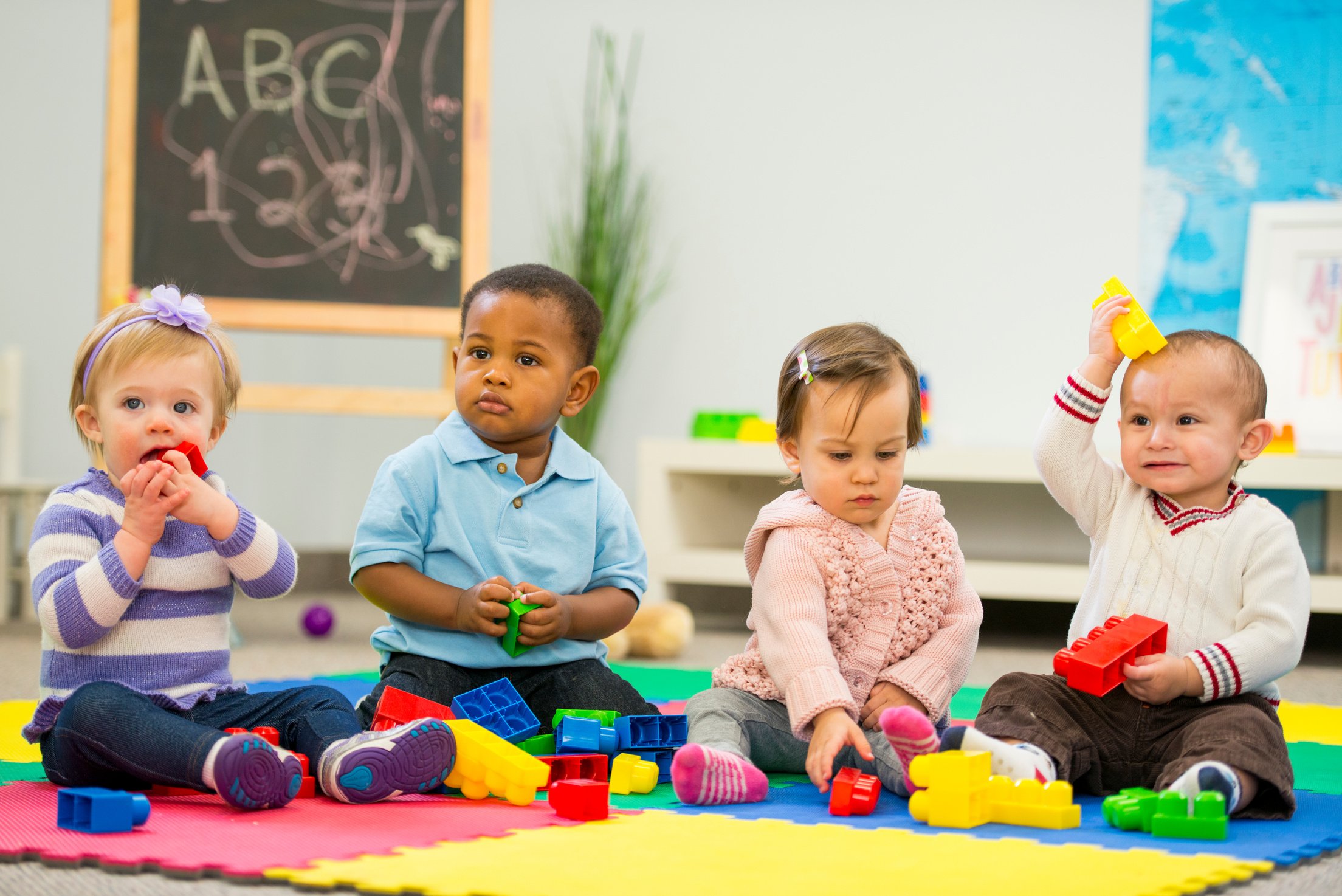 Babies Playing